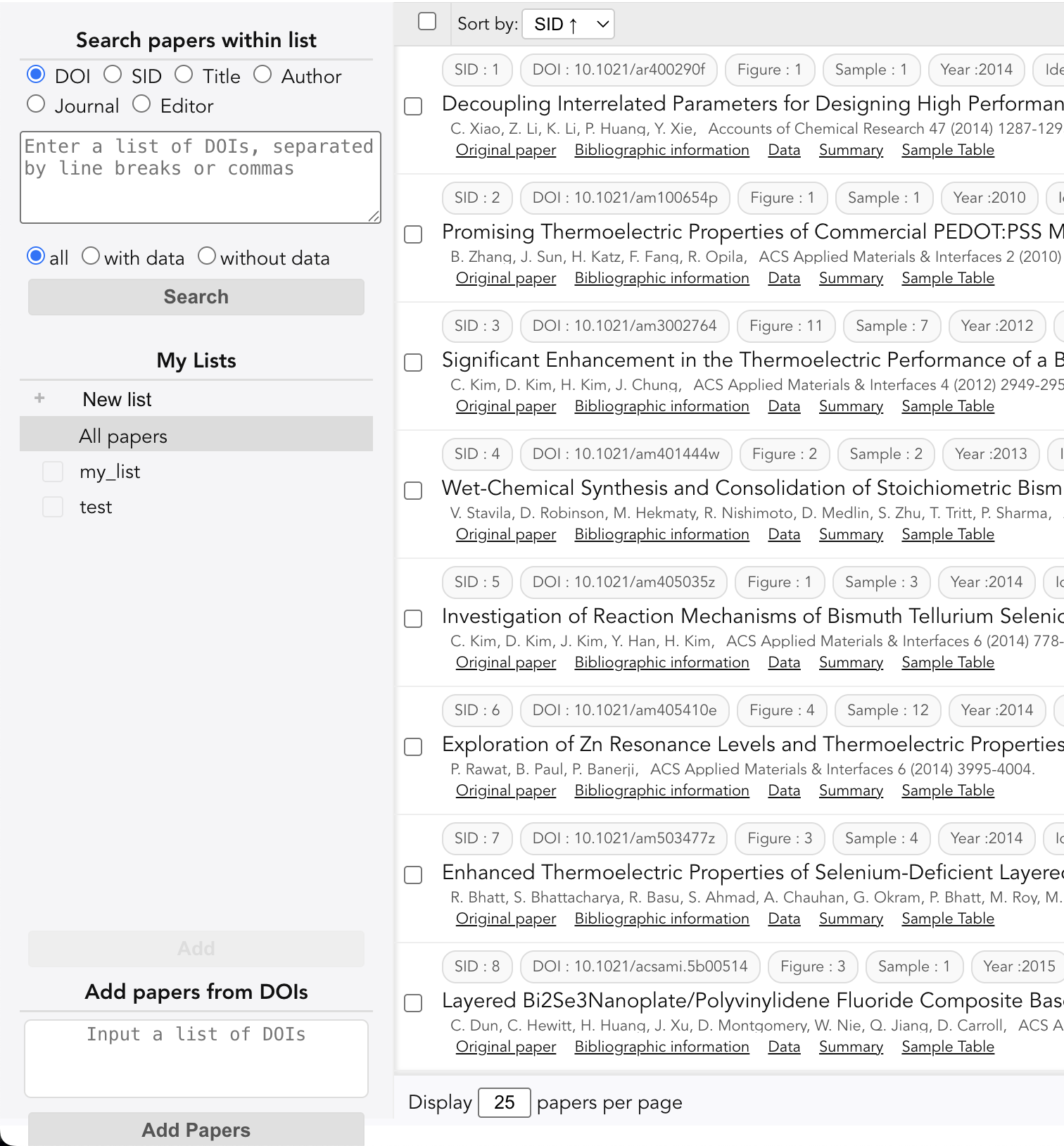 Paper List - Before